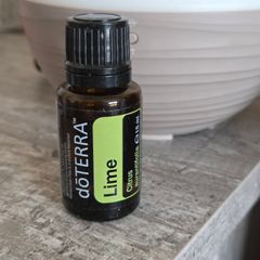 DOTERRA Lime Essential Oil 15 ml  Brand new and unopened. 100% pure therapeutic grade essential oil, known for its fresh, energizing citrus scent and mood-boosting properties.