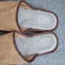 New. men's leather slippers Image 2