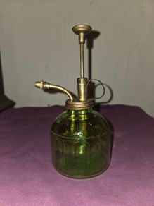Vintage Brass and Glass Plant Mister