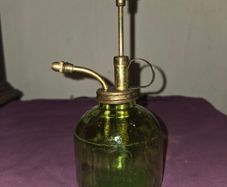Vintage Brass and Glass Plant Mister