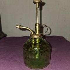 Vintage Brass and Glass Plant Mister
