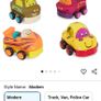 B.toys, 4 pull back soft safe rubber bright colour cars for toddlers. I can post Image 5