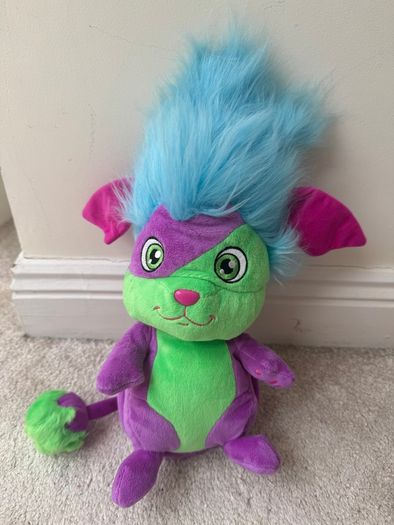 Spin Master Purple Blue Green Yikes Popples Plush Used Please see pictures