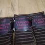 Women's Cotton Tights Brand New Brown Stripes Image 2