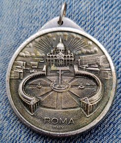 Rome Italy Pope Paul Vl Holy Medal
