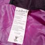 Eleven Elfs Khaki Green Pink Trim Padded Quilted Puffer Jacket Down Size S Image 6