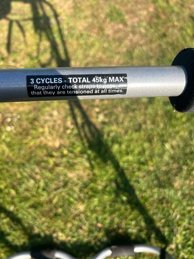 Halfords bike Rack for 3 bikes