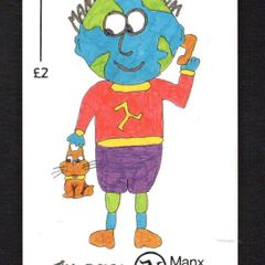 1992 Isle of Man 20 unit Manx Telecom  School Design 2 (GPT) Call Card used