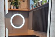 LED Bathroom Mirror 60x80cm Makeup Demister Touch
