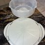 Plastic Round cake box storage D30cm Image 3