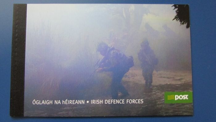 Ireland 2013.Irish Defence Forces.Complete Four Pane Stamp Booklet.MNH.