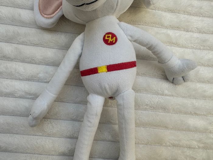 Danger Mouse Plush approx. 40 cm. Used Please see photos