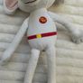 Danger Mouse Plush approx. 40 cm. Used Please see photos Image 5