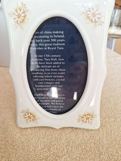 Royal Tara Fine Bone China Photo Frame