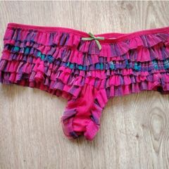 Red Knickers  Size 8-10