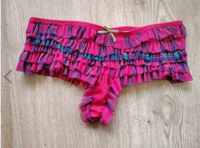 Red Knickers  Size 8-10