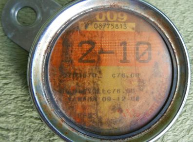 Vintage Cyclemaster Motorcycle tax Disc & Holder