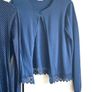 Girls Dress & Cardigan Set 11-13Y | New | Blue Floral Image 7