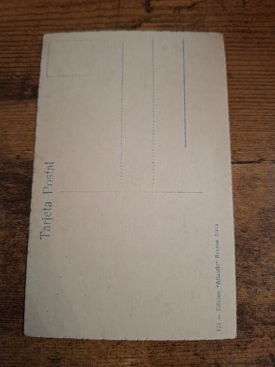 Old Postcard Jardin Ingles, "La Cigale", Buenos Aires, Argentina - free standard postage