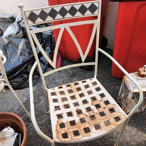 Garden chair metal