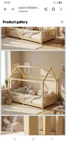 Toddler floor bed x2