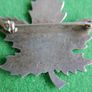 Vintage Bond Boyd Sterling Silver Pin Brooch Maple Leaf 3,9g Image 6