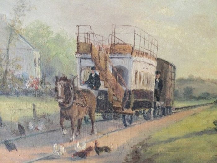 Vintage Oil on Canvas
