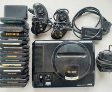Sega Megadrive RGB with games
