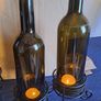 Wine Bottle Candle Holders Set of 3 Image 4
