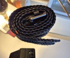 Osprey Black Real Leather Belt Size Medium - New