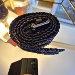 Osprey Black Real Leather Belt Size Medium - New