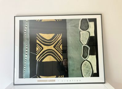 Dominique Gaudin print framed
