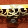 possibly antique/vintage  brass ink well Image 4