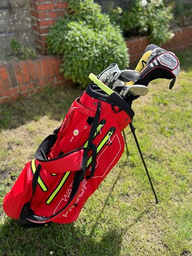 Full set of golf clubs