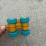 PlanToys Eco Wooden Diplodocus Dinosaur Push Along Toy Car Image 3