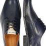 Melvin & Hamilton Men's Derby Dylan 5 Leather Shoes, Dark blue, EU 44, UK 10 Image 5