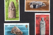 1977 Guernsey Pre-Hospital Monuments Commemorative Stamps Mint Never Hinged (MNH)
