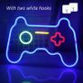 Game Neon Signs Neon Light Gaming LED Neon Lights Wall Art Blue Neon Night Light for Kids Game Room Bar Bedroom Home Decoration 16''x11'' Image 6