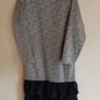 vintage designer dress 65% wool Image 4