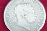 1817 George 3rd Half Crown coin  V.Fine