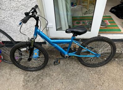 20" Indi blue kids 6 gear bike