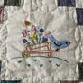 Handmade patchwork bed runner Image 8