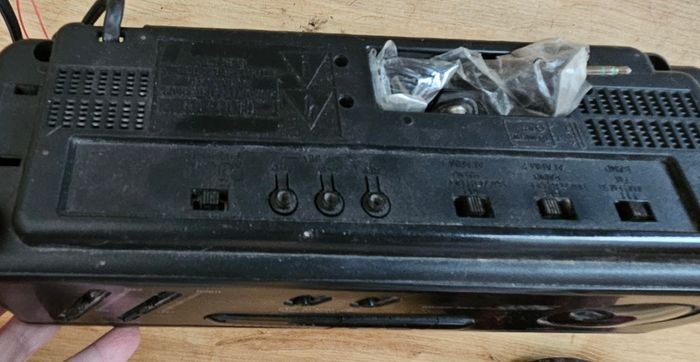 Vintage Panasonic RC-X210 Alarm Clock FM/AM Radio Audio