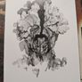 The Last of Us Clicker Original Drawing 1/1 Thomas Cian Signed Artwork Image 3