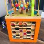 Zany Zoo wooden activity cube Image 4