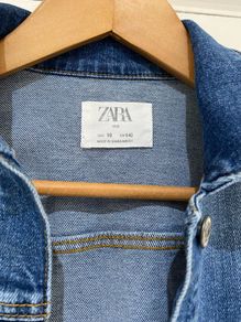 Girls Zara denim jacket age 10