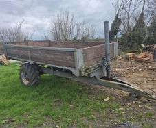 12x6 tractor tipper trailer