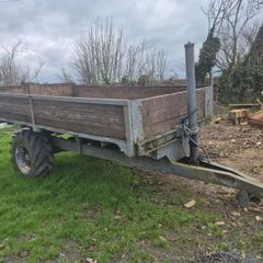 12x6 tractor tipper trailer
