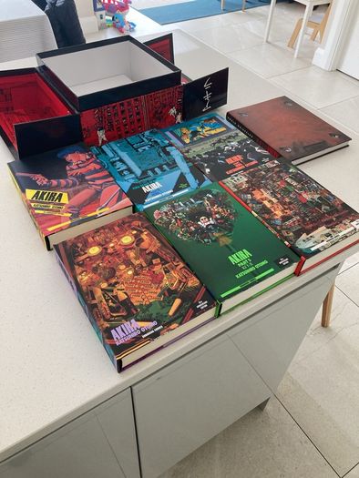 Akira complete set. 35th anniversary edition