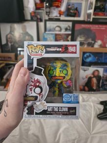 Terrifier 3 Art the Clown Bloody Exclusive Blacklight Chase Pop